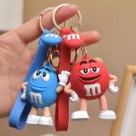 Custom Cartoon Silicone Key Chain Bag Pendant Diy Accessories Accessories for sale