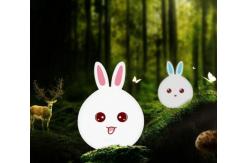 China Custom 120mm Rabbit Night Light Silicone Household Items supplier