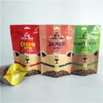 Food Packaging Material Aluminum Foil Moisture Proof Stand Up Pouches for Snack Bag Packaging with Zipper for sale