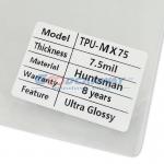 Anti Yellowing Car Paint Protection Film Transparent 7.5mil TPU-MX75