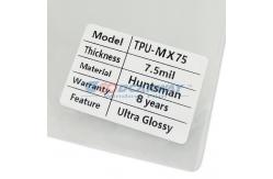 China Anti Yellowing Car Paint Protection Film Transparent 7.5mil TPU-MX75 supplier