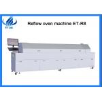 Full hot air 450mm mesh belt no lead rail 8 zones SMT reflow oven machine for sale