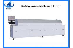 China 8 zones full hot air 4600mm*1000mm*1400mm SMT reflow oven machine supplier