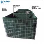 Defensive Container Barrier 6mm Welded Gabion Baskets for sale