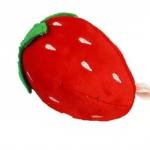 10cm Cartoon Strawberry Plush Pendant Soft Toy Keyring For Car Birthday Gift for sale