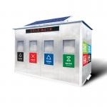 Custom Intelligent Garbage Collection Station Household Waste Disposal Station for sale