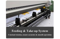 China 2.5m Eco Solvent Ink Flex Banner Printer With 2 / 4pcs Head supplier