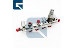 China 4383416 438-3416 C6.4 Engine Fuel Rail For E320D Excavator supplier