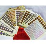 Customized Shape Security Hologram Sticker Embossing Crafts