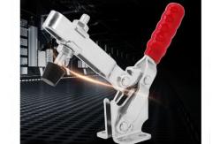 China Fast Release 227kg Vertical Toggle Clamp For Checking Fixture supplier