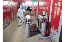 China Waterproof Speed Turnstile Gate Anti Epidemic With Facial Recognition / Temperature Test supplier