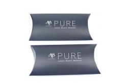 China Glossy Black Hair Extension Paper Box Packaging With Printed Logo , Custom Service Provided supplier
