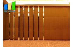 China Interior Wood Movable Temporary Sliding Wall Sound Proof Partition supplier