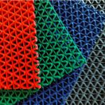 S Grip Channels PVC Floor Matting Non Slip Floor Mat 5.5mm For Wet Areas for sale