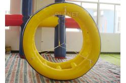 China Adults Inflatable Water Games Floating Wheel Roller For Entertainment supplier