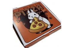China Custom Printing Pizza Box Eco-Friendly Compostable Options Custom Size Accepted supplier