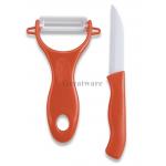 Ceramic Vegetable Peeler And Knife Set for sale