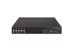 China 20Gbps 8 Port Gigabit Switch Fiber VLAN Layer 2 Access Switch supplier