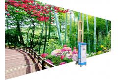 China Bidirectional Win10 2880 Dpi Direct To Wall Printing Robot Printer supplier