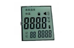 China RGB TN LCD Segment Display For Infrared Thermometer supplier