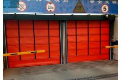 China 1.5KW 1.0m / S Metal Roller Shutter For Garage supplier