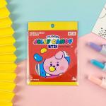 Foil Stamping Cute Cartoon Sticker Hand Drawn Stickers non toxic for sale