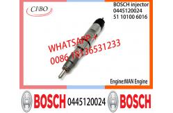 China BOSCH 0445120024 51101006016 Neutral Fuel Injector Assembly 0445120024 51101006016 For MAN supplier