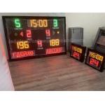8'' 200mm LED Basketball Scoreboard With Mongolian Language