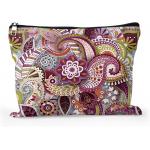 Waterproof Makeup Bag Mandala Cosmetic Bag For Women Travel Toiletry Bag for sale
