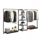 Shop Readymade Garment Display Racks For Store Wall Mounted Clothing for sale