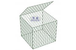 China Standard Size Gabion Box Hexagonal Three Twisted Galvanized Retaining Wall supplier