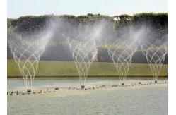 China Garden Pond Decorate 1.5 Inch Fountain Rotating Nozzle supplier