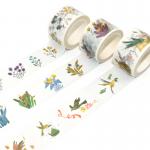 Self Adhesive Masking Paper Tape Custom Decorative Packing Tape for sale