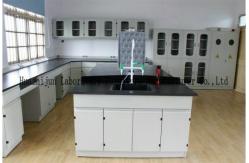 China Alkali Resistant Metal Lab Casework With Single / Double Drip Rack supplier