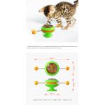 Training Function ABS Interactive Pet Toys Cat Spinning Toy Relieve Anxiety ODM