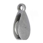 Galvanized Wire Rope Pulley Single Sheave Rope Pulley 5T - 80T for sale