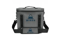 China Portable Soft 20L Cooler Bag Reusable For Outdoor Hiking Picnic supplier