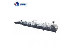 China 220V Prefolding High Speed Folding And Gluing Machine For Wine Box supplier