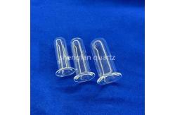 China Professional Custom Acid And Alkali Resistant Transparent High Purity Quartz Test Tube supplier