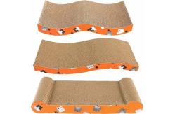 China Customized Cat Corrugated Scratcher ODM Corrugated Cardboard Cat Scratcher supplier