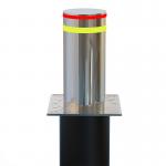 Retractable Hydraulic Rising Bollard for Security Rise Height 600mm-1200mm Thickness 6mm
