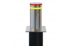 China Retractable Hydraulic Rising Bollard for Security Rise Height 600mm-1200mm Thickness 6mm supplier