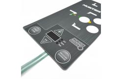 China Customized PET Membrane Switch Screen Printing IP67 Waterproof For Electronic Instrument Applications supplier