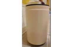 China Hotel Fiberglass Trash Can Custom Trash Can Round Glass Fiber Reinforced Plastic supplier