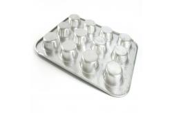 China RK Bakeware China Foodservice NSF 12 Cups Aluminium Muffin Pan and Cupcake Tray supplier