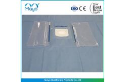 China Sterile Disposable Ophthalmic Drape Surgical Eye Drape with Fluid Collection Pouch supplier