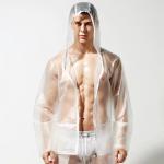 Fog Surface 100% Tpu Transparent Clothing Material for sale