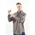 HRC2 FR Full Sleeve Shirts CN88 12 For Men Safety Welding 7.5oz for sale