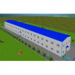 Peb BS Prefabricated Steel Structures Construction Large Metal Sheds 200 By 100 Building for sale