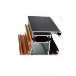 1.5mm Thickness Aluminum Window Extrusion Frames 6063 Alloy for sale